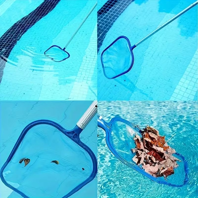 3pcs Pool Cleaning Kit 3pcs Complete Pool Cleaning Kit ， 5-Section Aluminum Pole