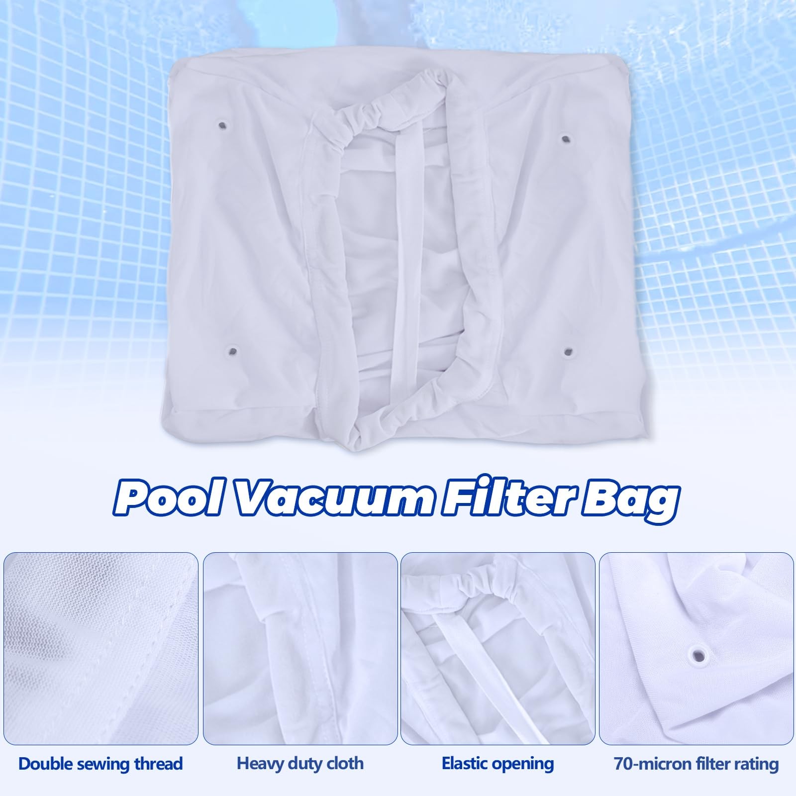Dolphin Maytronics Replacement Micro Filter Bag 70 99954305-R1 for Pool Cleaners