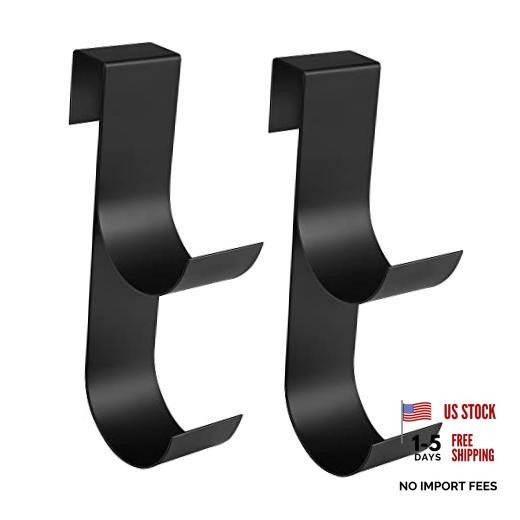 codree Pcs Pool Fence Hooks for Pool Equipment- Black Heavy Duty 2 Black-2