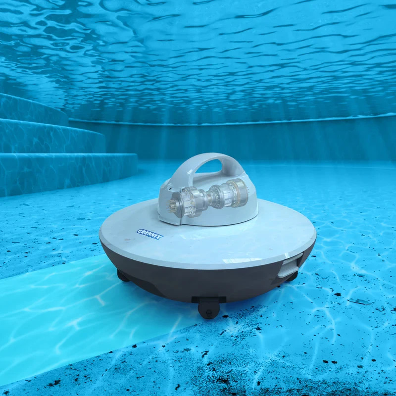Seauto Cordless Robotic Pool Cleaner, Automatic Pool Vacuum w/ Powerful Suction