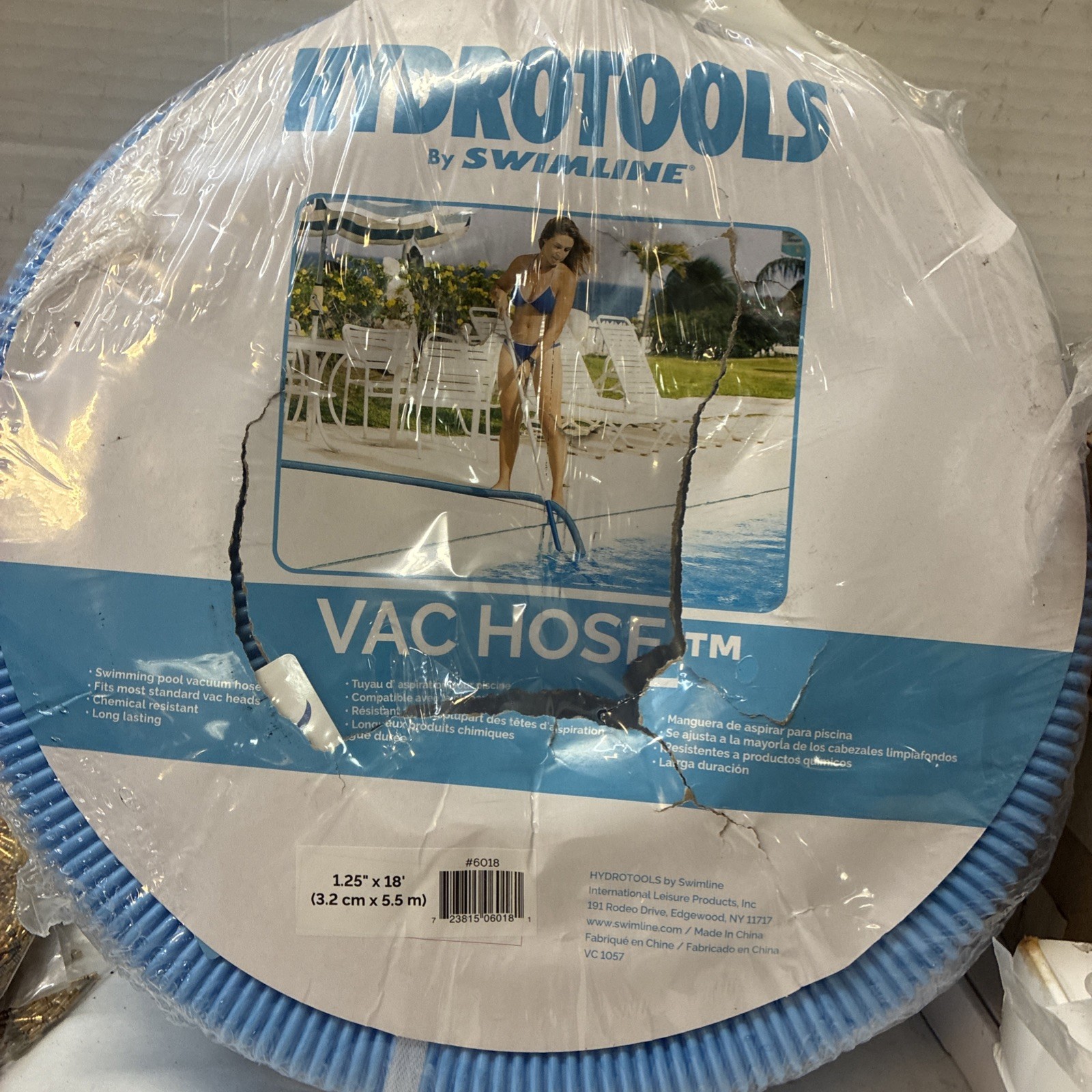 SWIMLINE HYDROTOOLS VACHOSE 1.25” X 18’