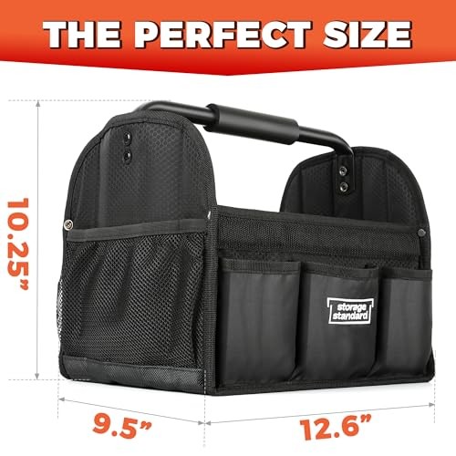 Detailing Caddy Organizer with Handle – Storage, Cars, & Cleaning Caddy for