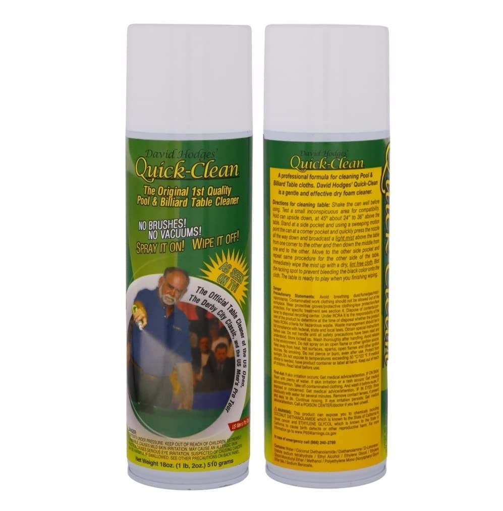 Effortless Pool Table Felt Cleaner Spray – Billiard Felt Care & Maintenance Kit