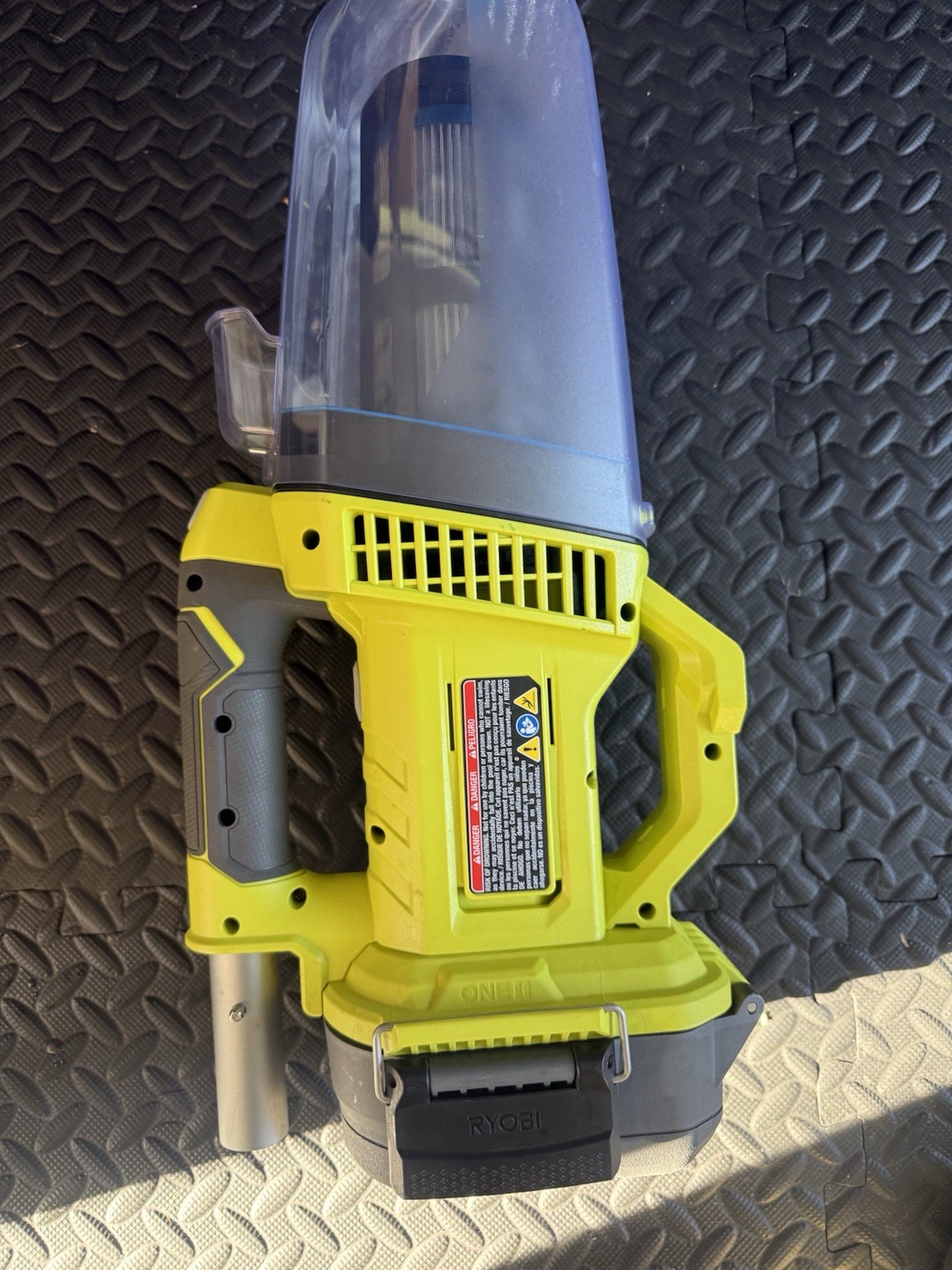 RYOBI PCL780B 18V Handheld Pool Vacuum Cleaner W/ Floor Head (Tool Only)