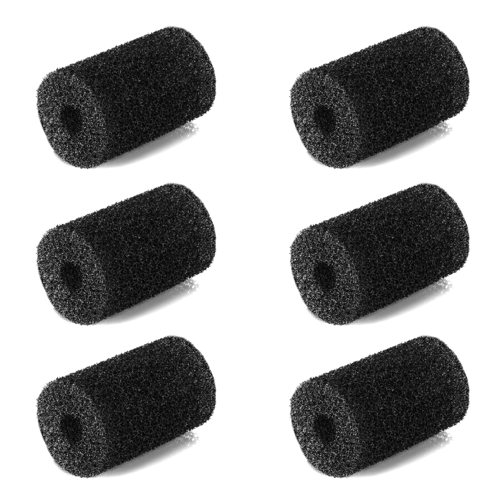 MUSCCCM for Polaris Pool Cleaner Parts, 6 Pack 6 (Black), Black-6