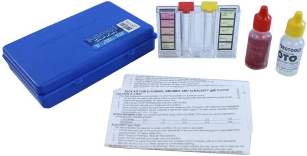 HydroTools Pool Maintenance Kit incl Vacuum Head Wall Brush Kit