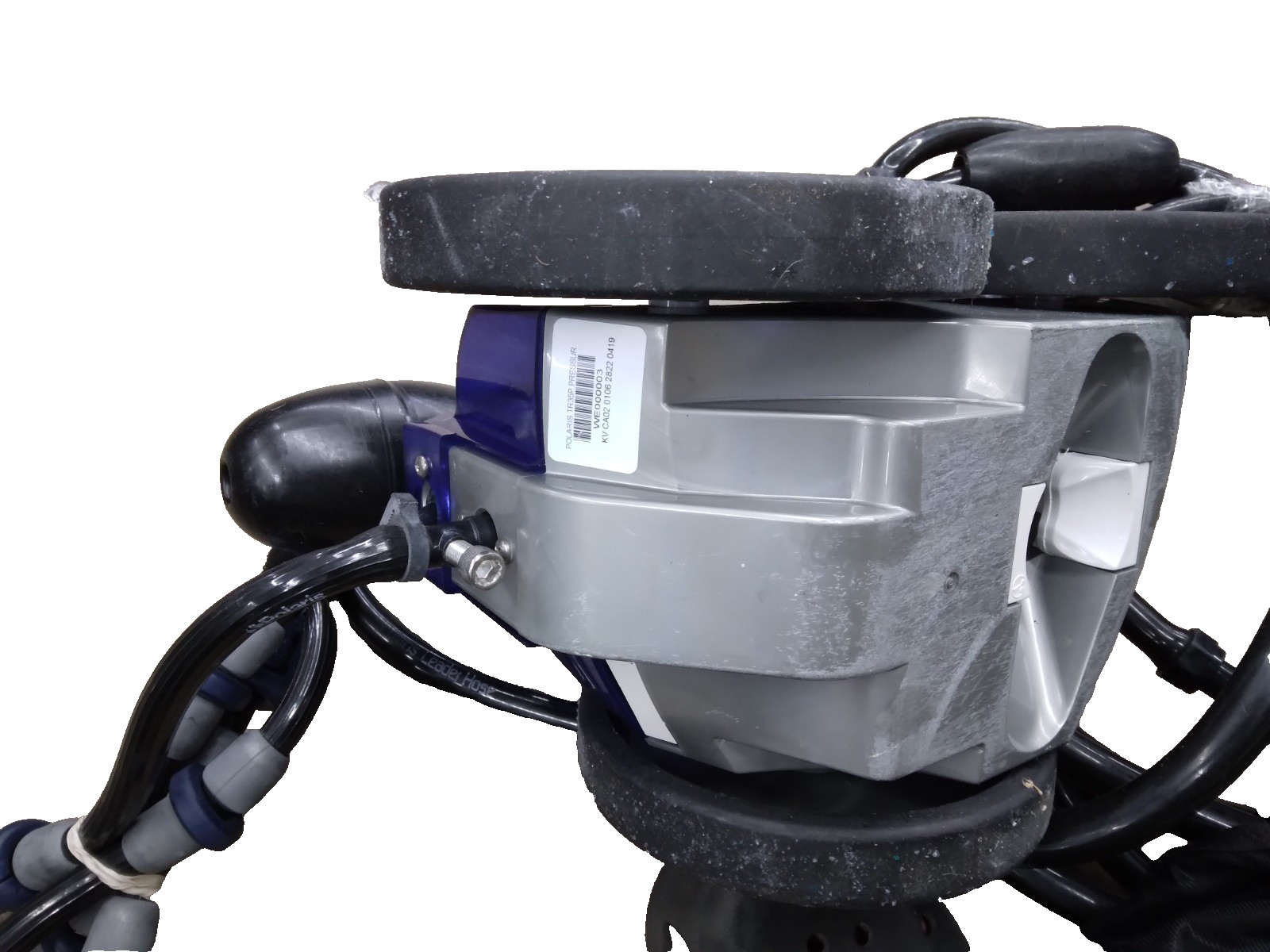 Polaris TR35P Pressure Vacuum Pool Cleaner With Float Heads Extended Feed Hose