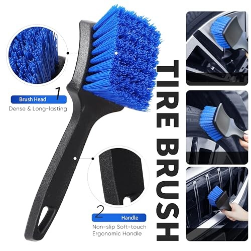 5-12ft Car Wash Kit,8 Piece,Thickened Aluminum Telescopic Rod,Cleaning