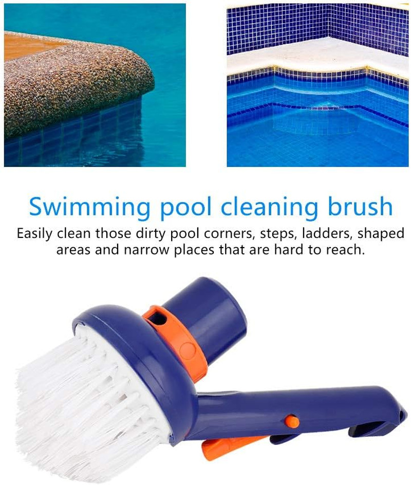 Pool Brush, Nylon Corner Vacuum Brush for SwiPool Brush Nylon Corner Vacuum S…