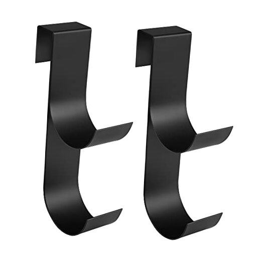 codree Pcs Pool Fence Hooks for Pool Equipment- Black Heavy Duty 2 Black-2