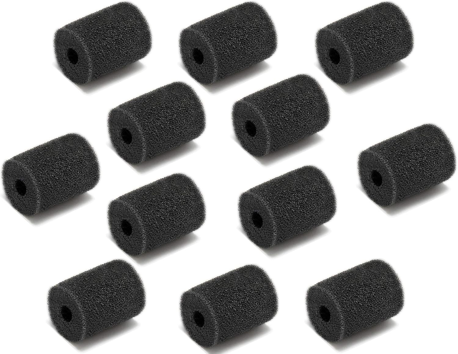 ATIE High Density Pool Cleaner Sweep Hose Scrubber 9-100-3105 12-Pack, Black