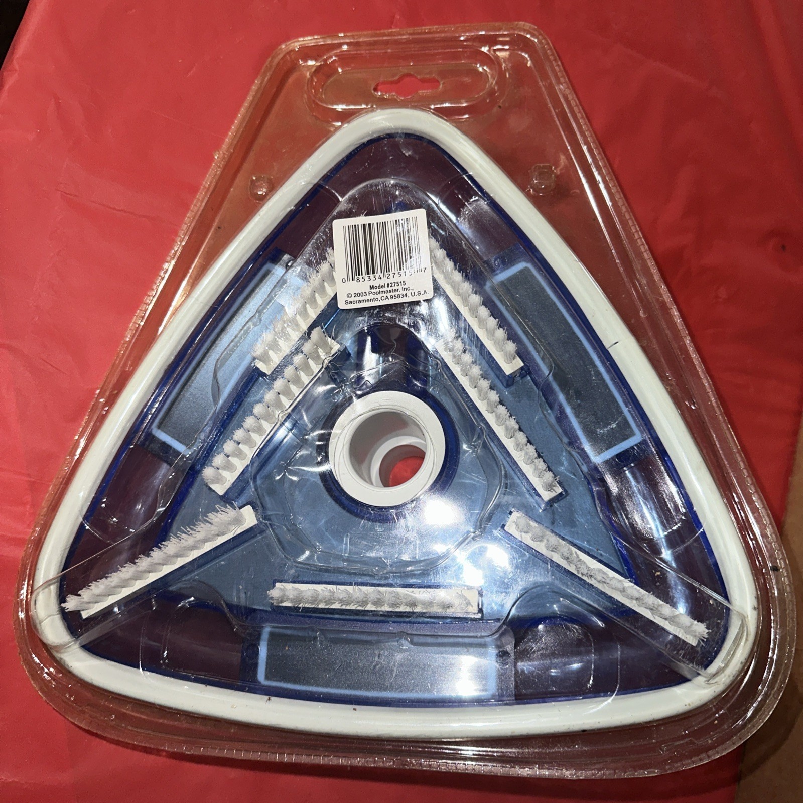 Poolmaster Swimming Pool Spa & Hot Tub Full View Triangular Vacuum Head Home Poo