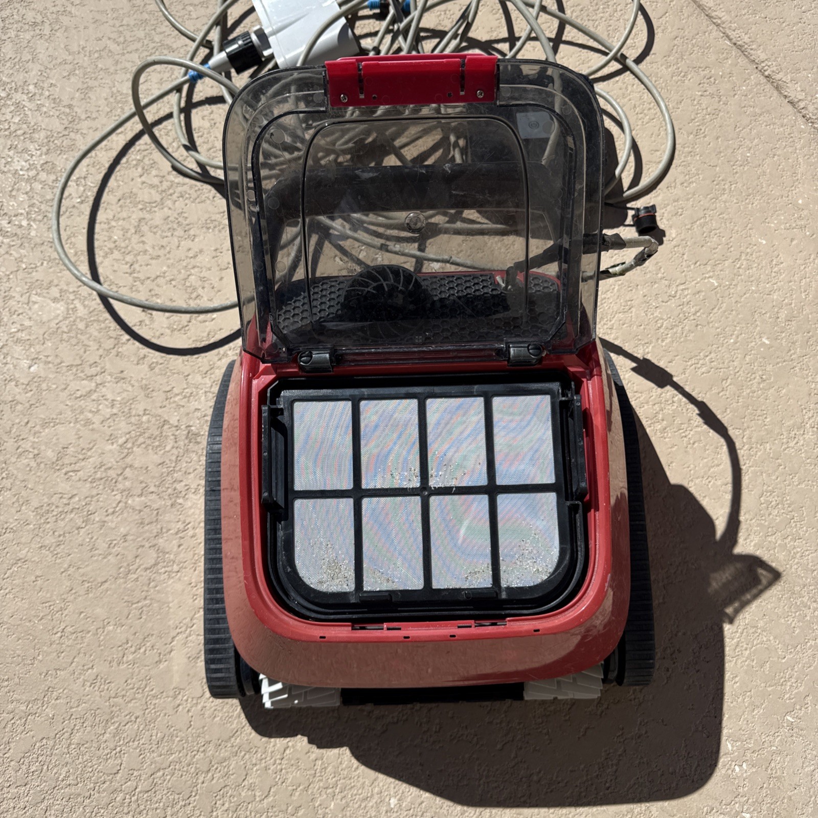 Inferno Robotic Pool Cleaner Unit Untested For Parts Or Repair