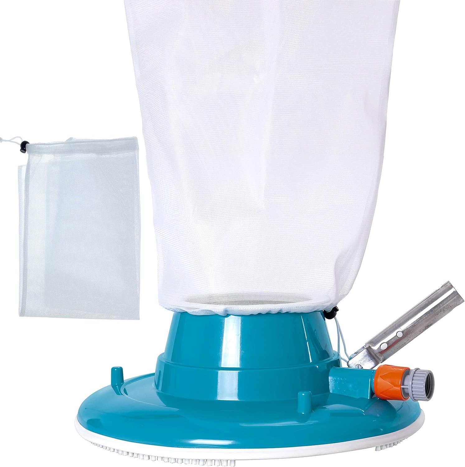 High-Efficiency 15&Prime; Pool Cleaner with 8 Jets & 3 Brushes – Easy to Use