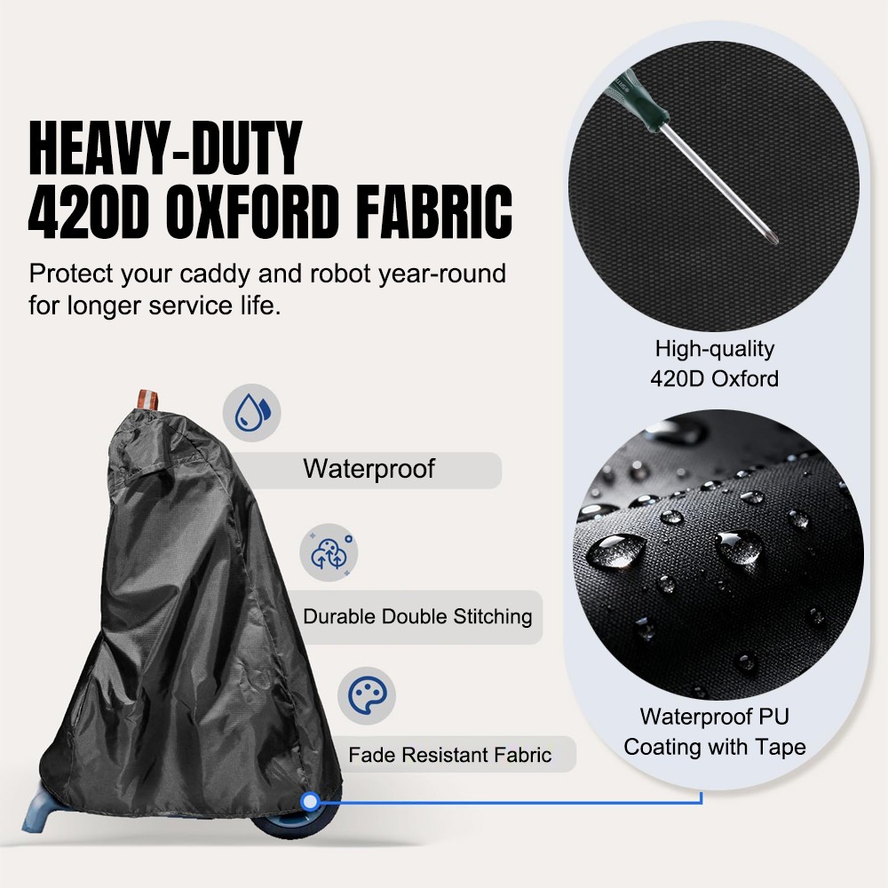 Outdoor Robotic Pool Cleaner Caddy Cover Protector for Dolphin Polaris Hayward