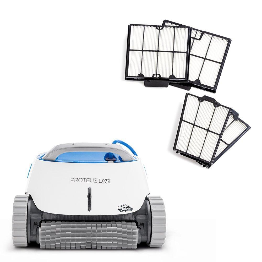 Dolphin Proteus DX5i Robotic Pool Vacuum Cleaner with Wi-Fi Control — Included
