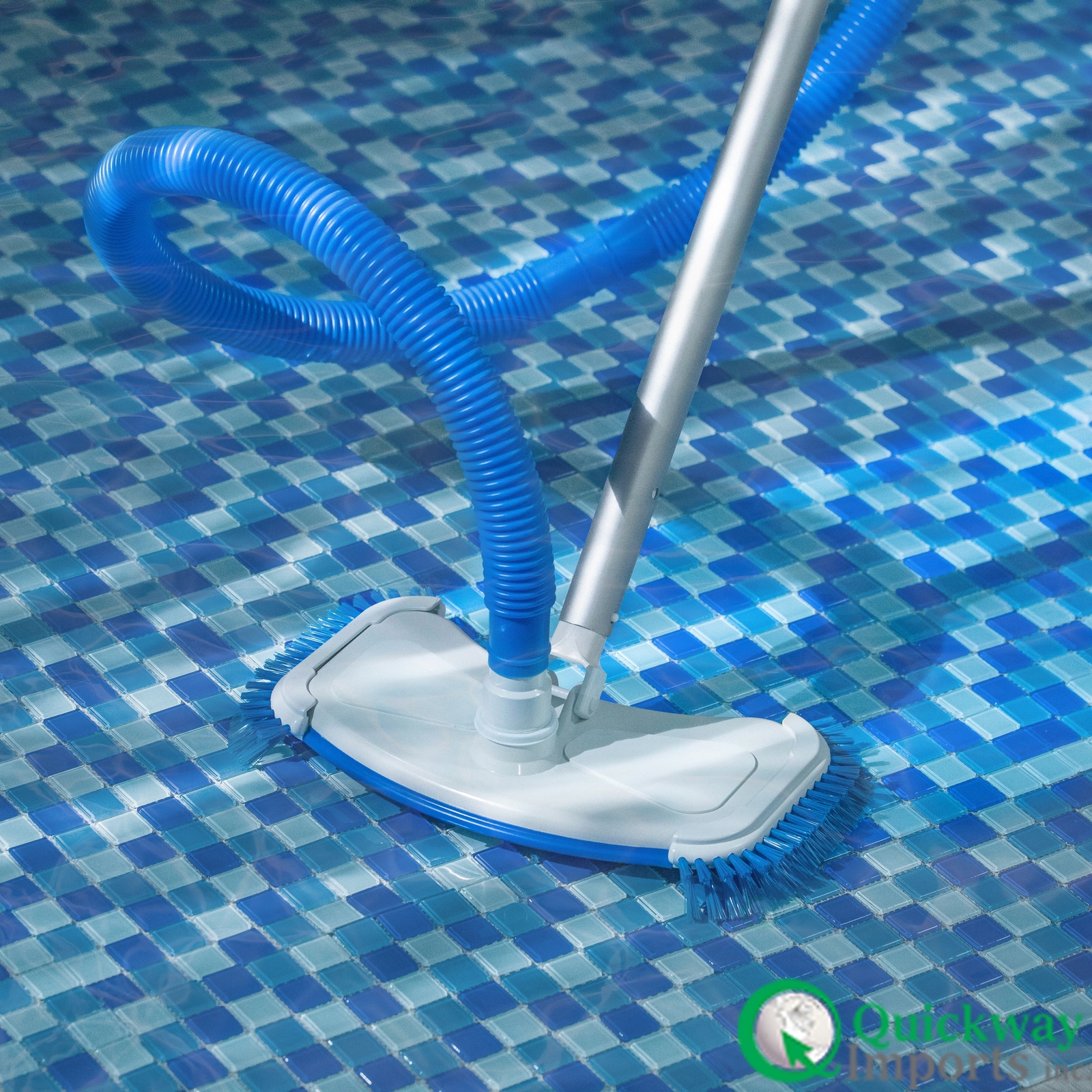 New Quickway Imports pool cleaning tools Designed to Clean Walls Floors Steps