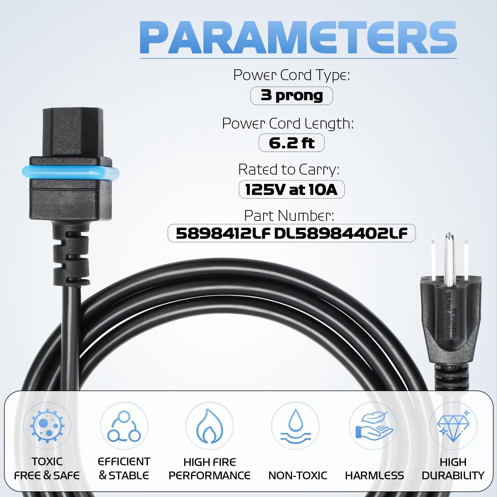 Power Cord for Pool Cleaner Compatible with Dolphin M200 M400 S50 S100 S300 – Re