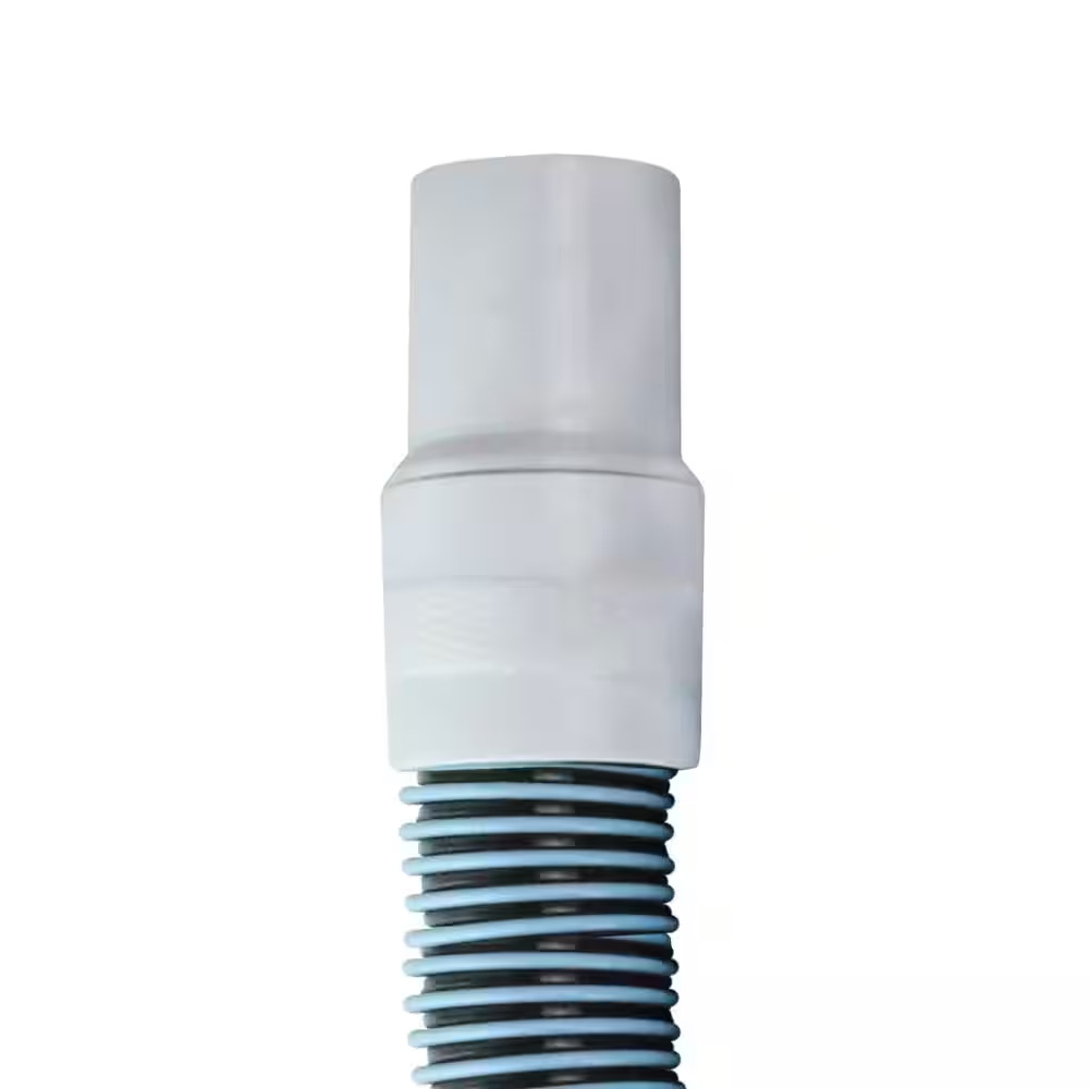25 Ft. X 1.5 In. Blue Extruded EVA In-Ground Swimming Pool Vacuum Hose with Swiv