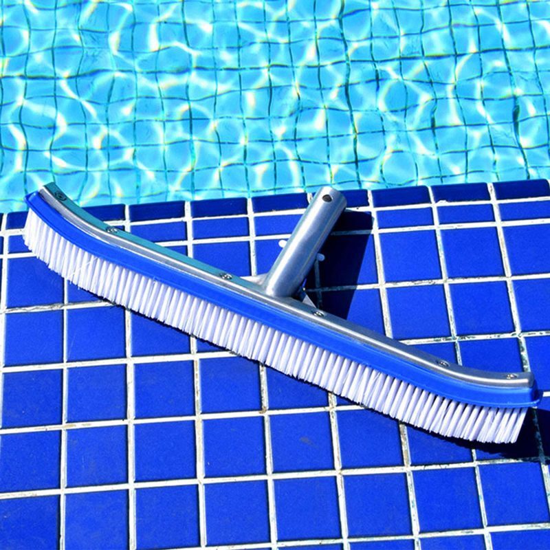 Swimming Pool Brush Durable Pool Floor Cleaning Tool Pool Broom Algae Remover