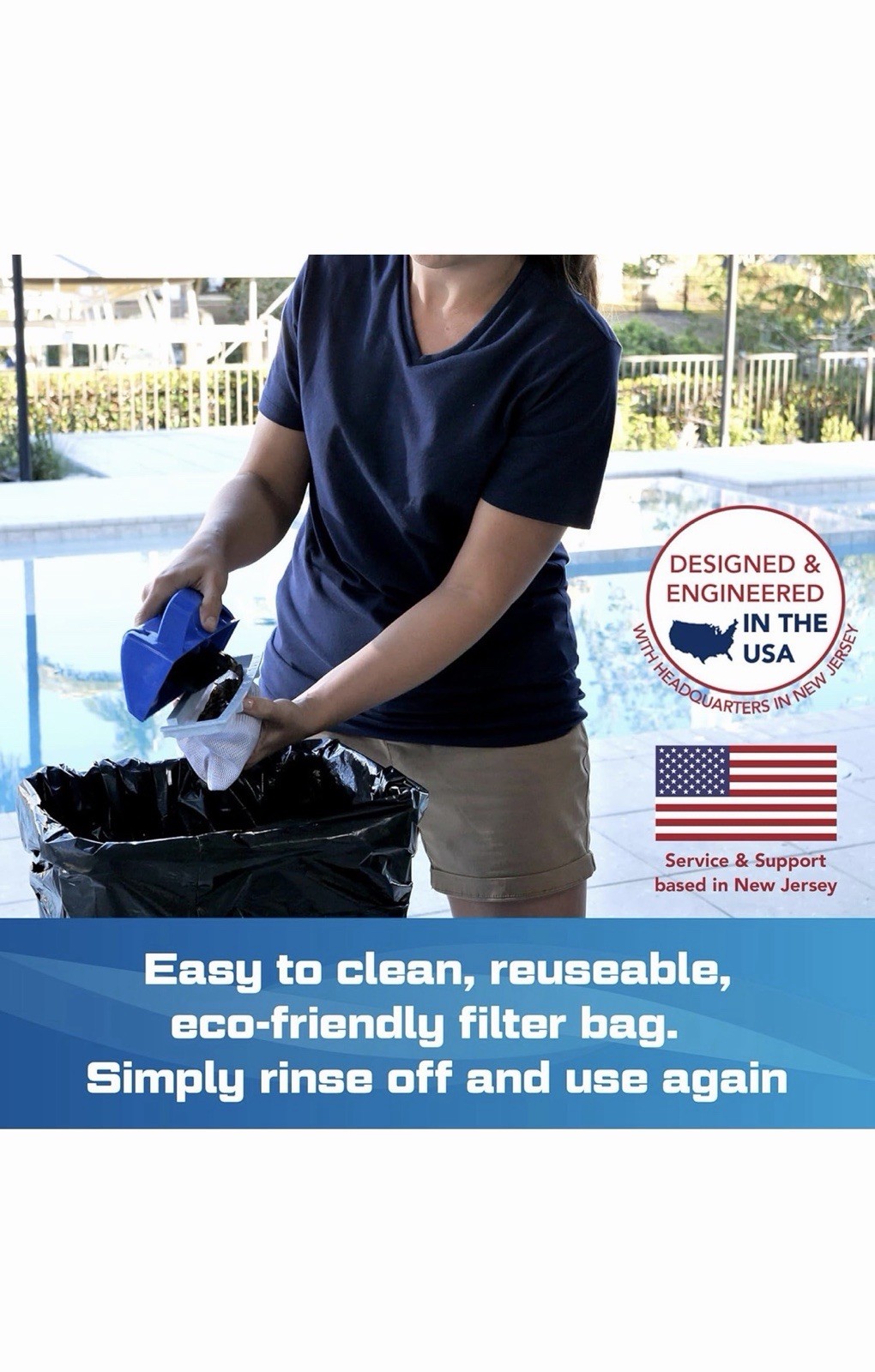 POOL BLASTER Aqua Broom XL Cordless Vacuum for Spa Small Pool & Tight Spaces EUC