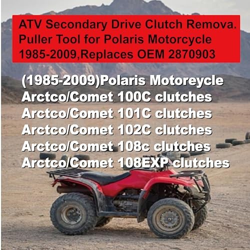 Primary& Secondary Clutch Puller for Polaris All Models