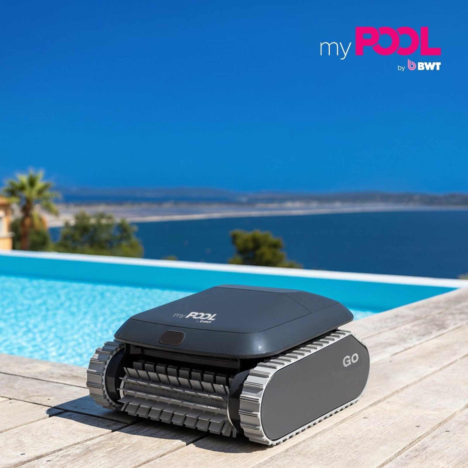 BWT MyPool Go Robotic Pool Cleaner RU2N-NOY0-GOO70