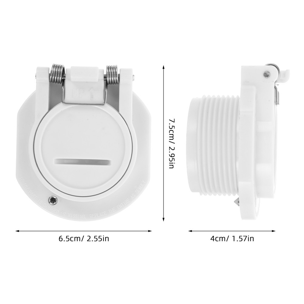 Pool Vacuum Lock Replacement Safety Wall Fitting for Pool Cleaners