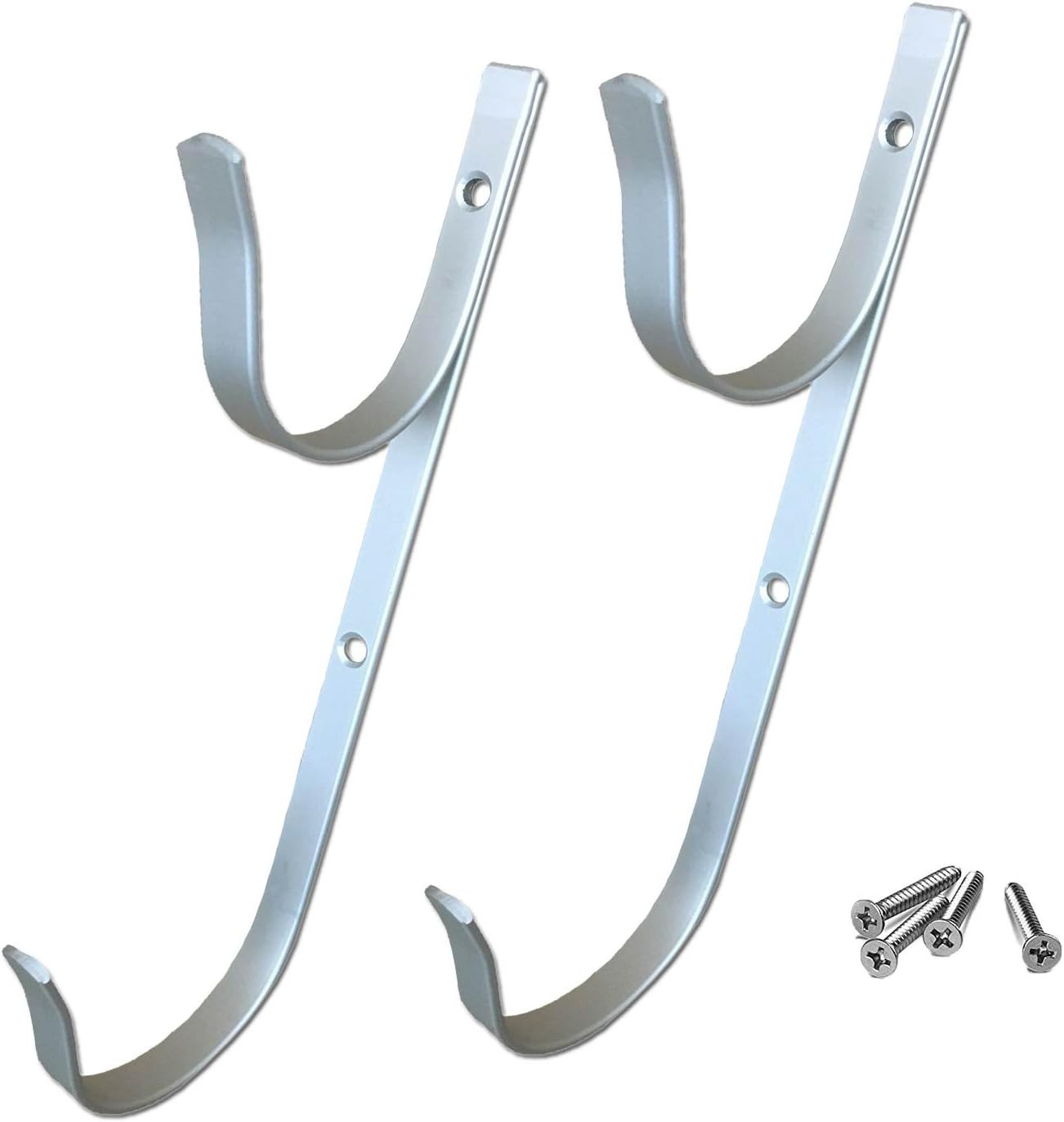 Poolsupplytown Pool Aluminum Hangers for Telescopic Poles, Leaf Skimmer, Brushes