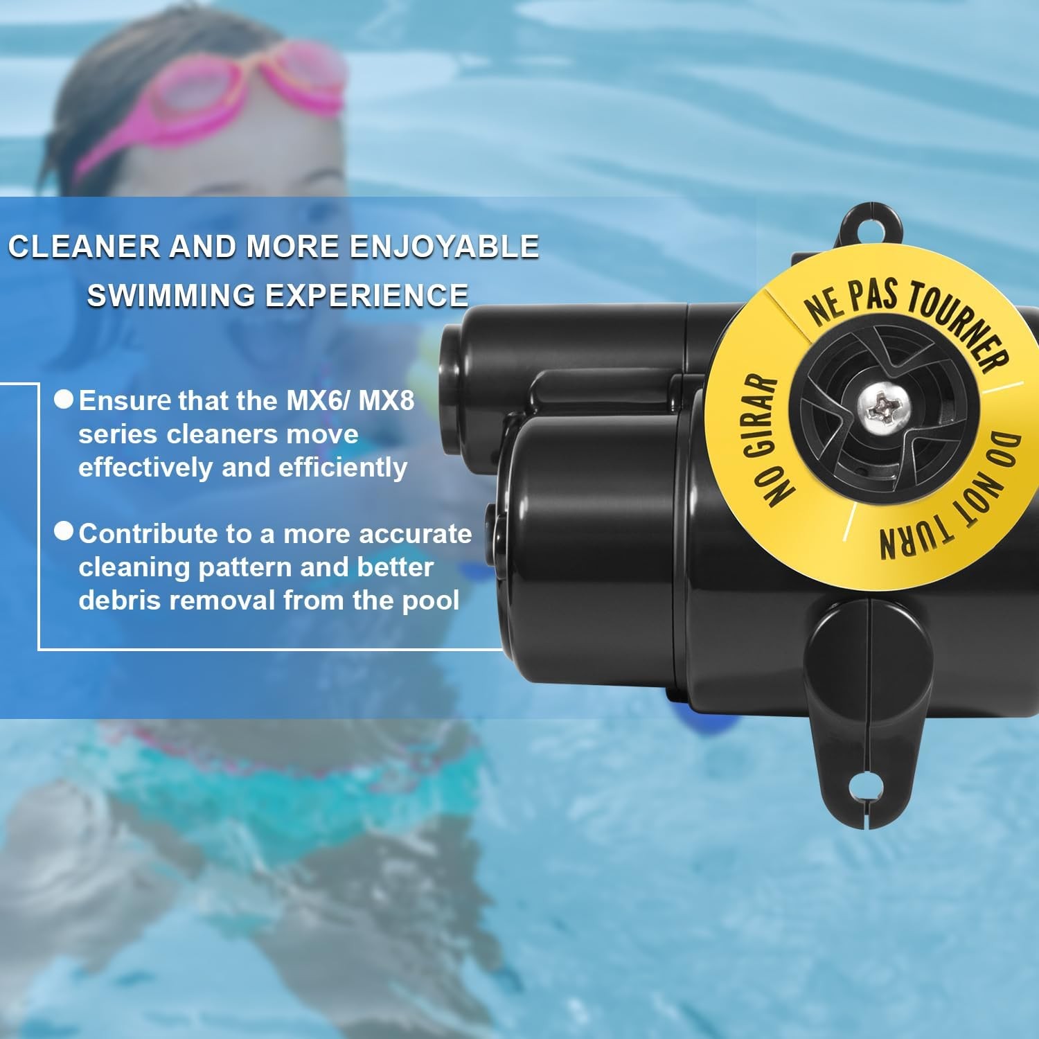 For Zodiac Baracuda MX8,MX6,Elite Pool Cleaner R0524800 R0524700 Device Side A/B