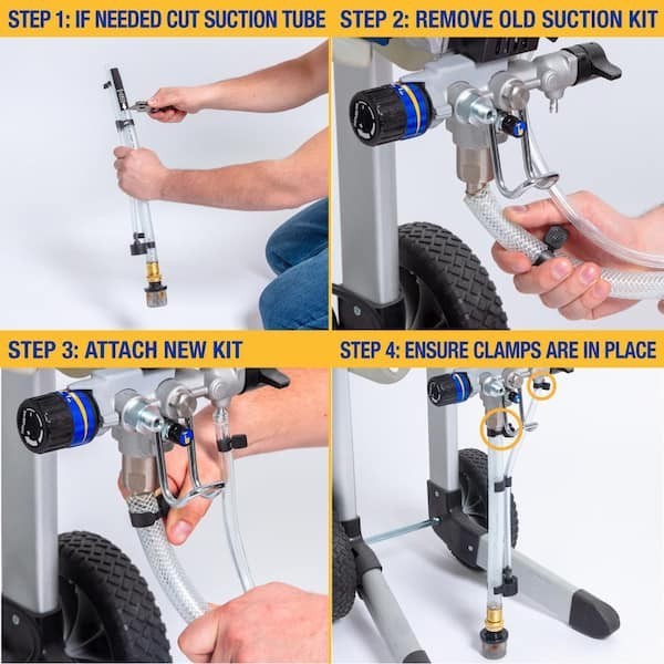 Suction Tube Maintenance Kit Sturdy Magnum Sprayer X7 ProX7 ProX9