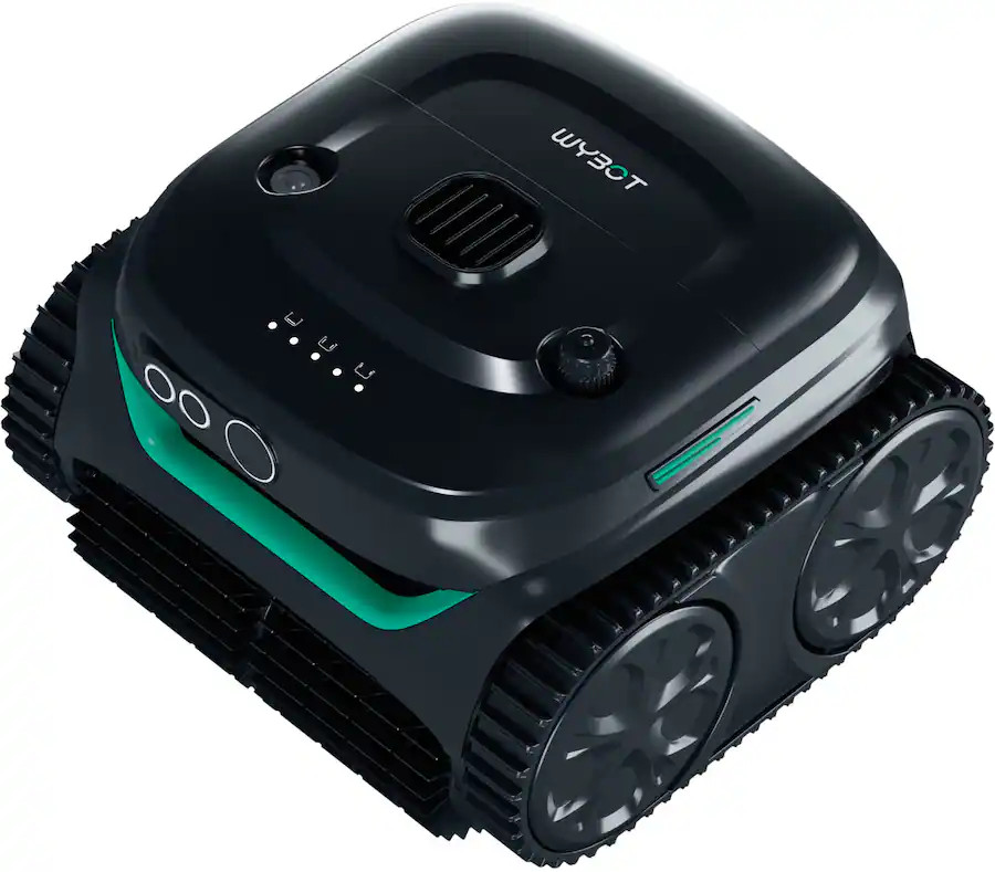 WYBOT C2 PRO Robotic Pool Cleaner, Cordless Pool Vacuum for Inground Pools