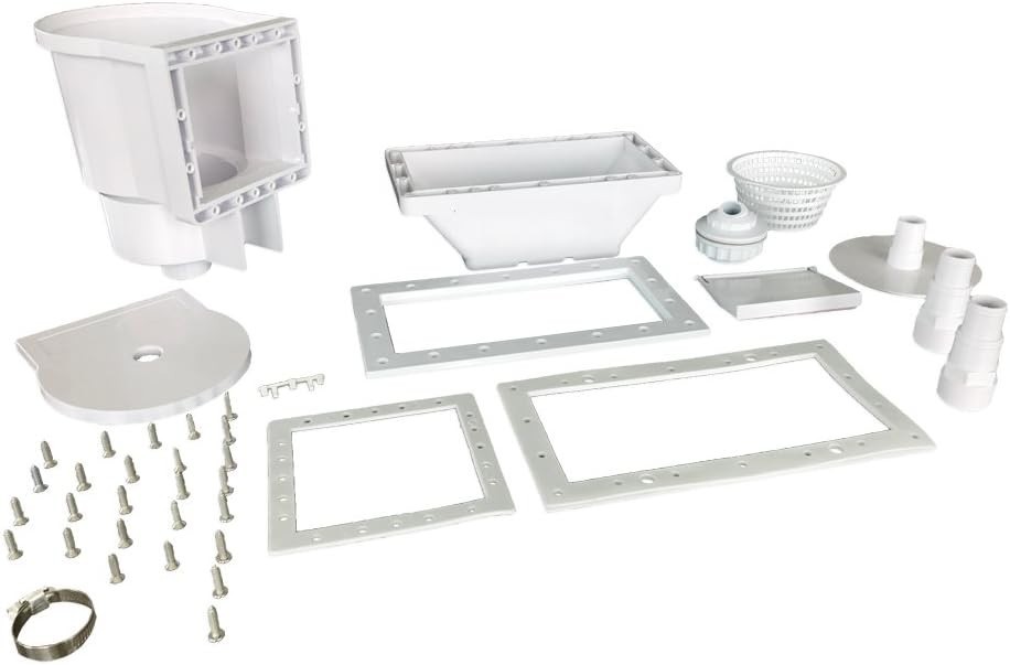 High-Performance Wide Mouth Pool Skimmer & Durable Accessory Set Made in USA