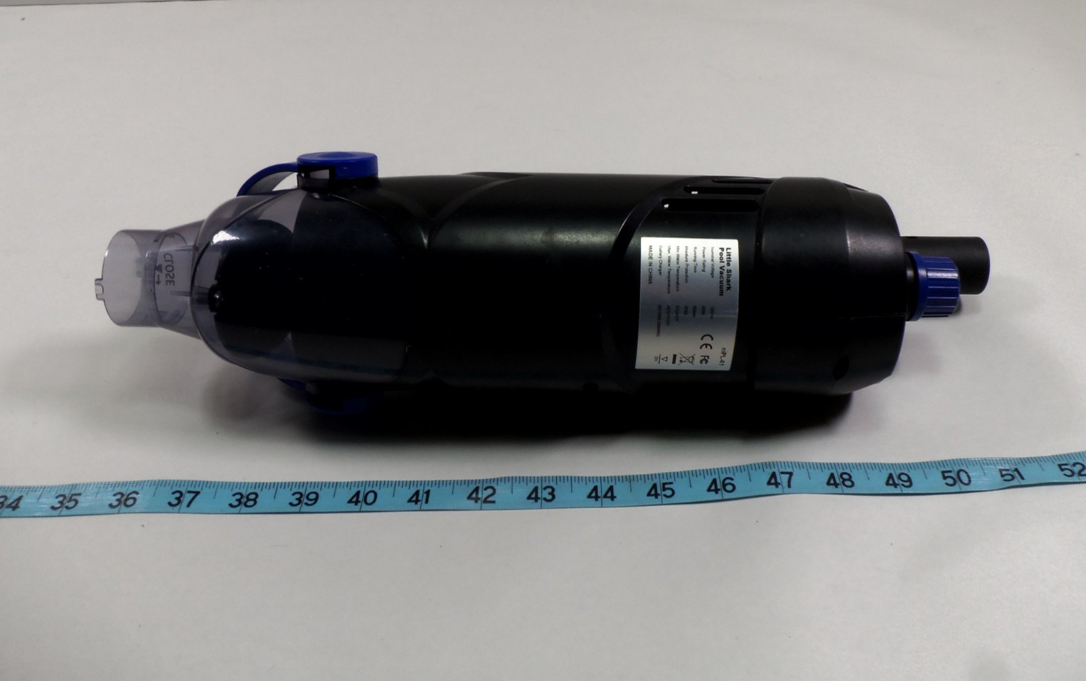 Little Shark Pool Vacuum For Above Ground Pool Hot Tub 60W 5000mAh Battery