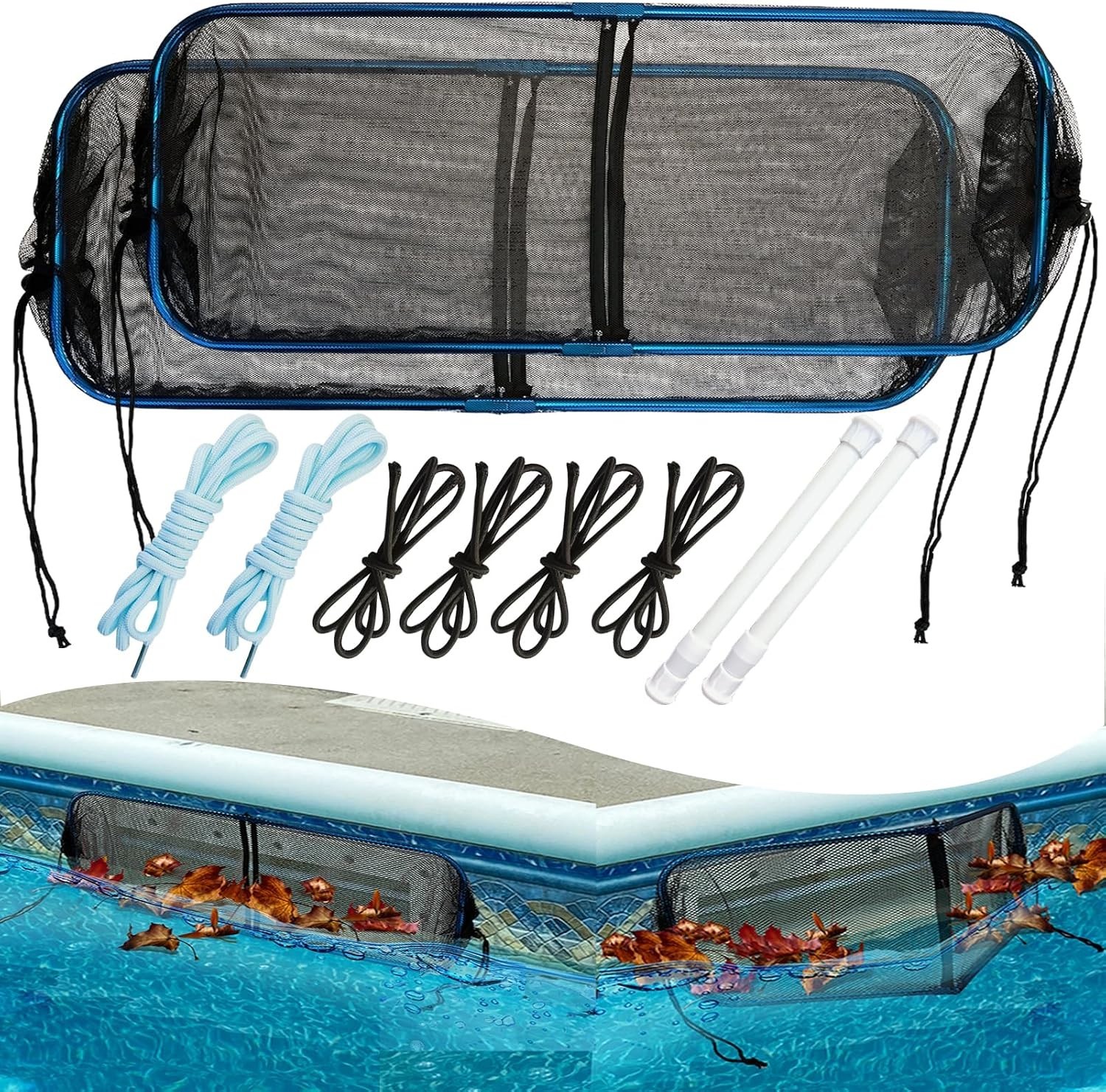 Anti-Rust Swimming Pool Skimmer Guard Net for Vinyl Pools