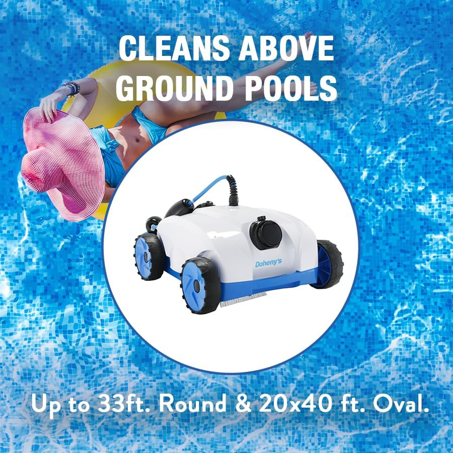 Prodrive AG Affordable Robotic Pool Cleaner for Above Ground Pools