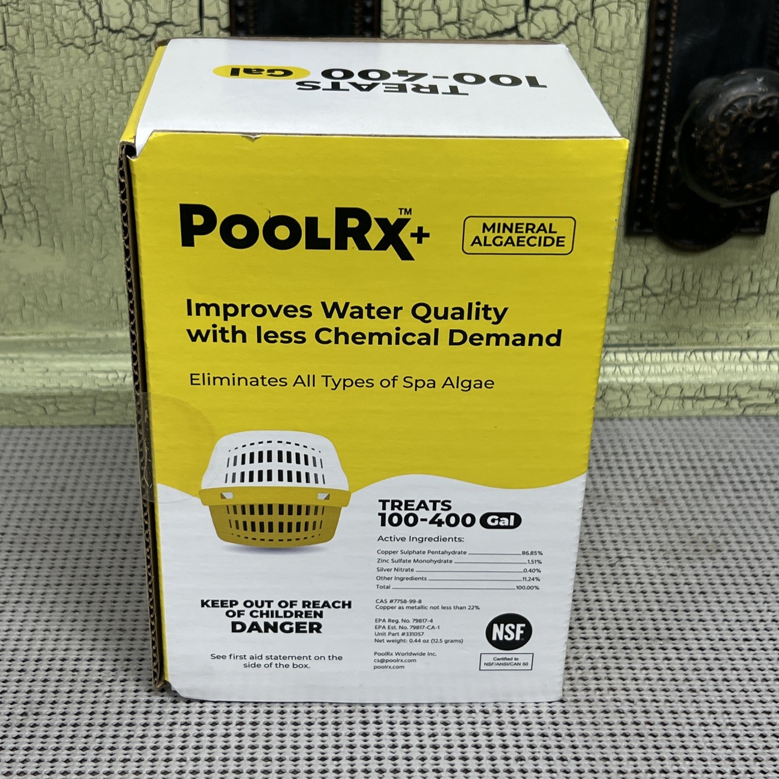 PooI RX+ Worldwide spa unit 100-400 gallons Free Shipping Pool Supplies Mineral