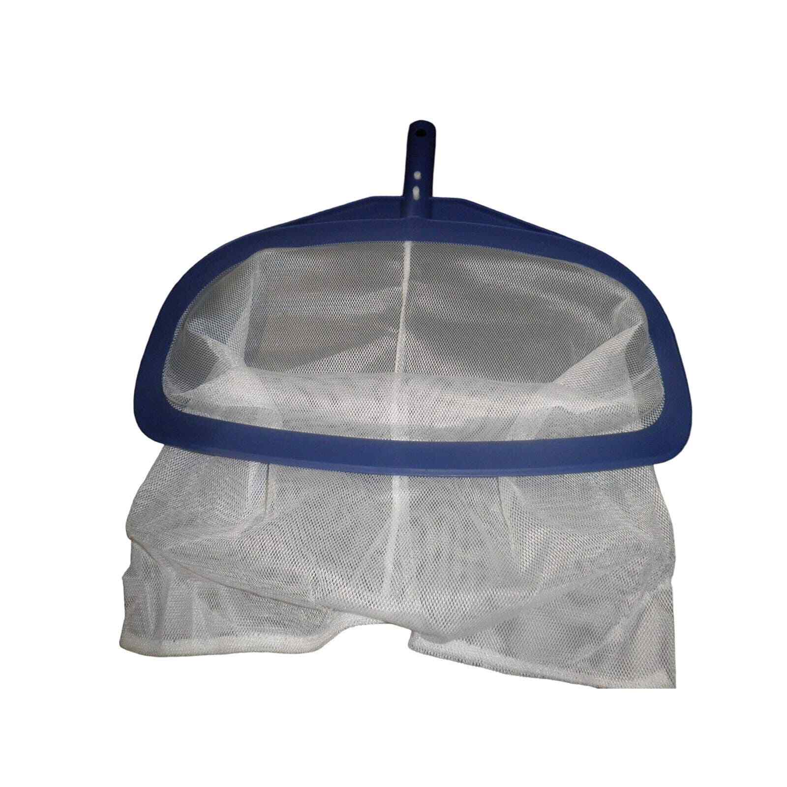 POOLAZA Pool Set- Skimmer Deep Net 10&Prime; x 13.2&Prime; x 17.5&Prime; & 17.3&Prime; Pool Brush Head