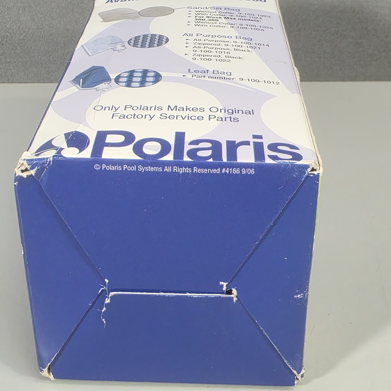 Polaris Ez Bag 9-100-1040 Disposable Filter Bag With Collar, 380/360 6 Ct. NIB