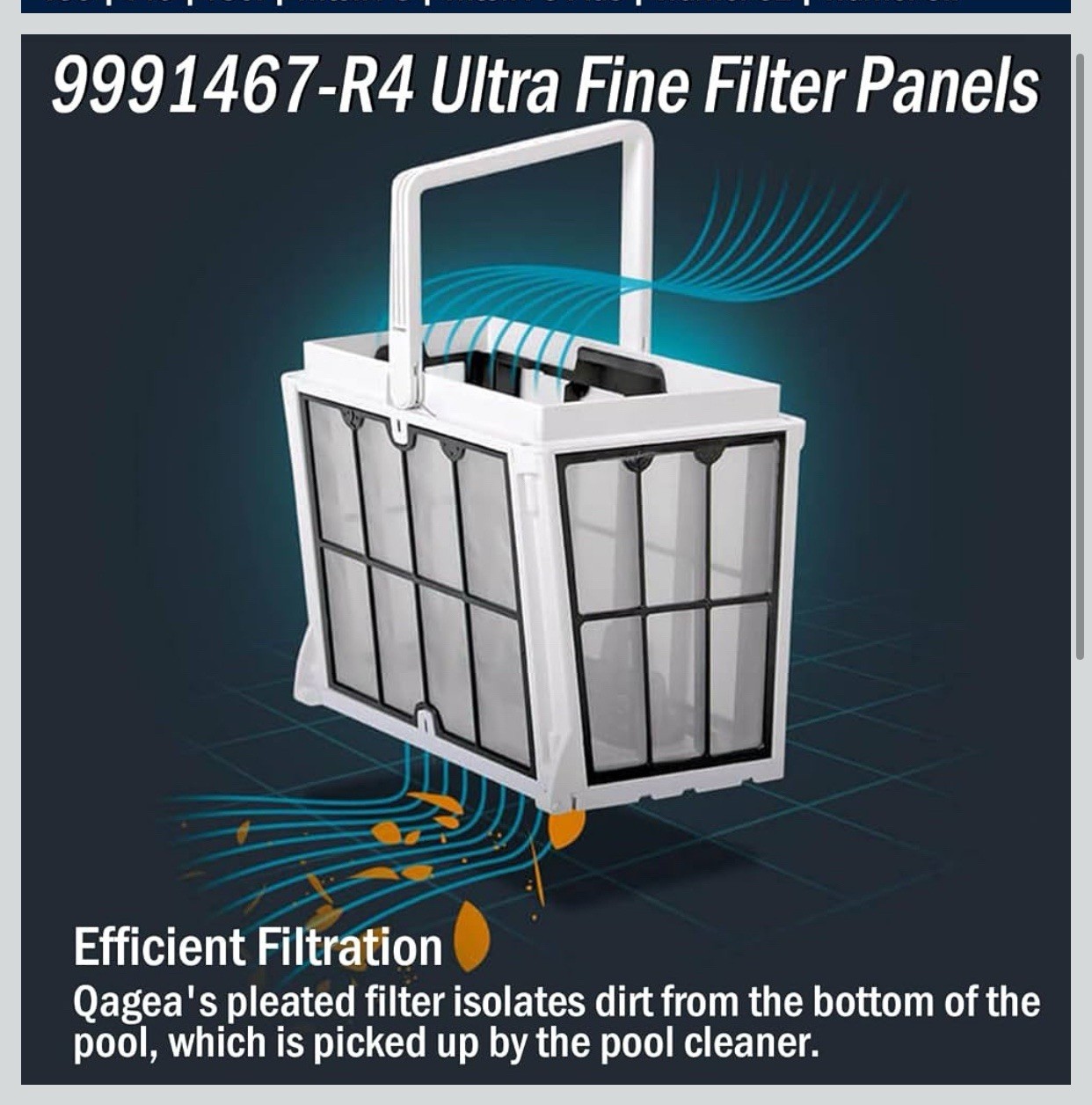 Ultra Fine Filter For Dolphin Active 20 Explorer E30 M600 Proteus DX4 9991467-R4
