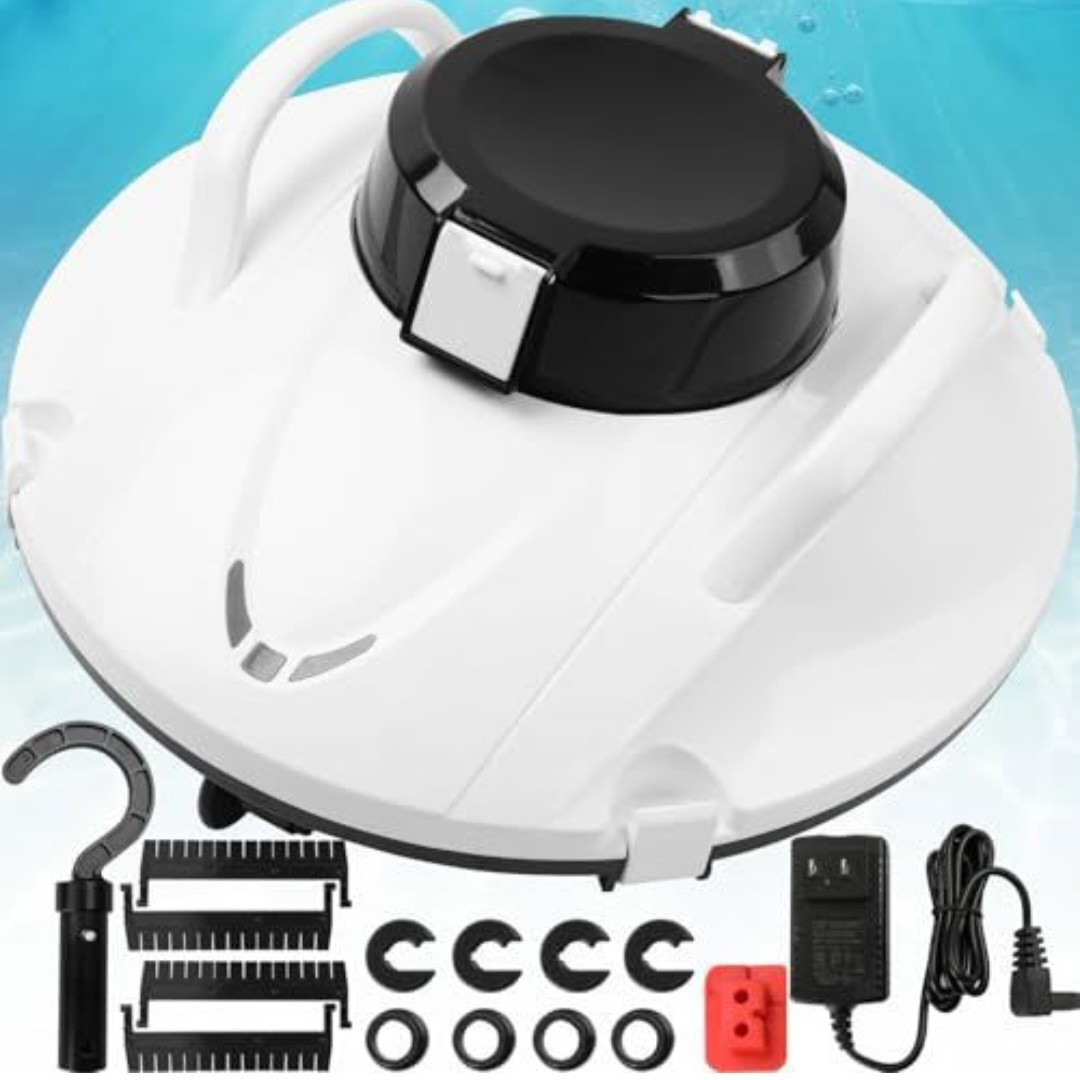 ATVMaster Cordless Robotic Pool Cleaner Smart Navigation 110 Min Run