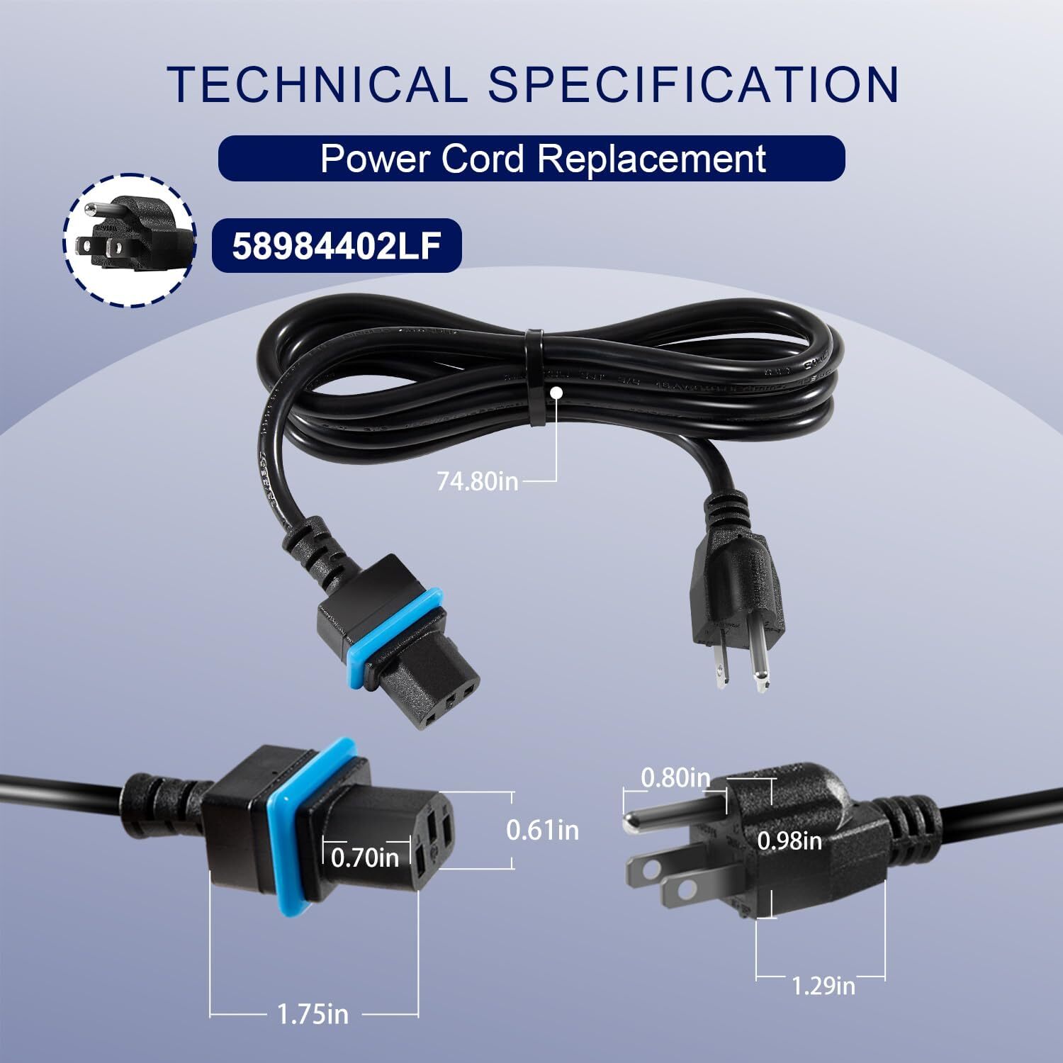 for Maytronics Dolphin Power Cord Dolphin Cleaner Digital Power Supply 58984402L