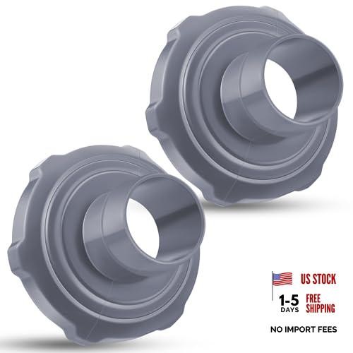 Gray Pool Vacuum Hose Adapter – 2 Pcs Above Ground Skimmer Vacuum Hose