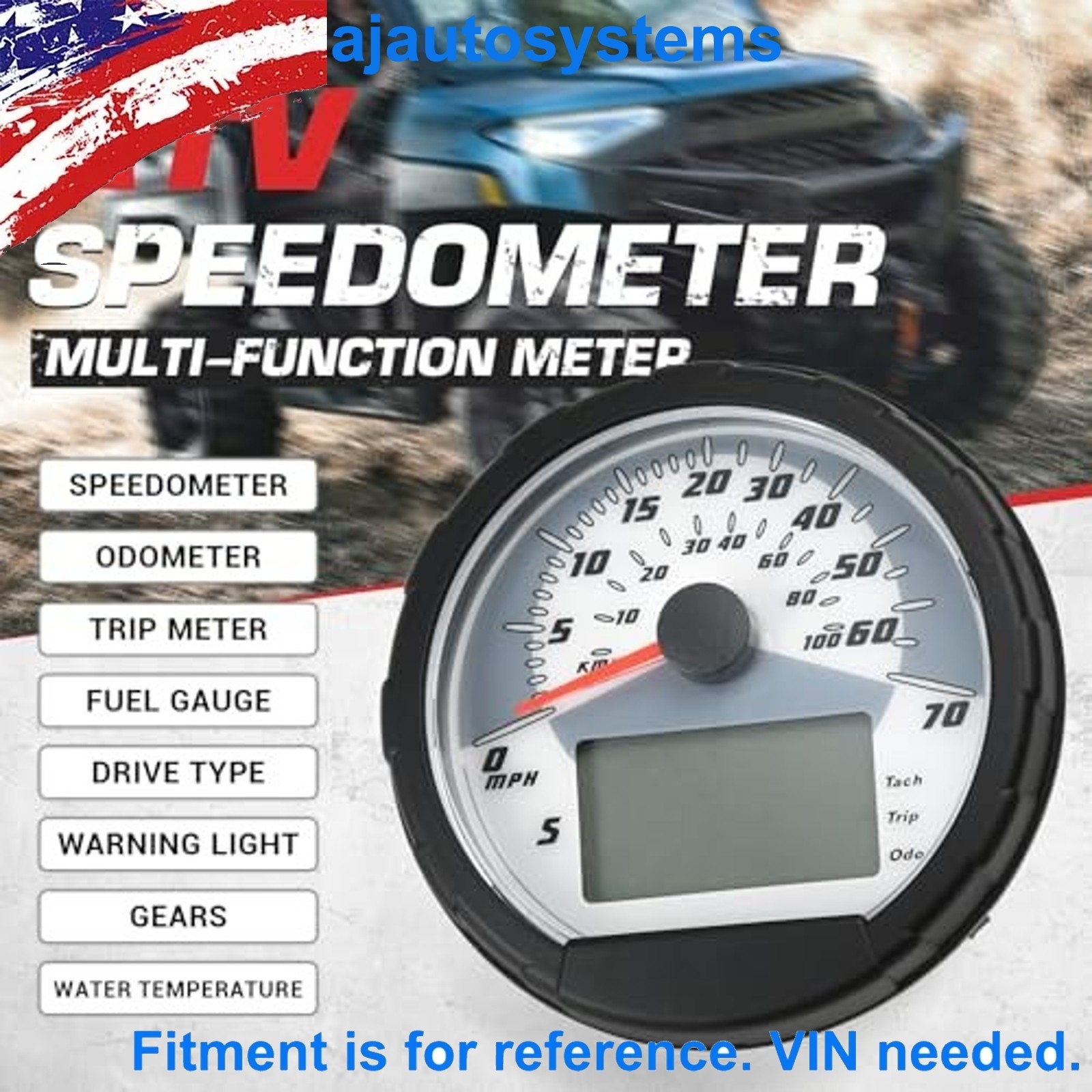 3280431 ATV Speedometer Gauge Cluster Assembly Compatible with Polaris