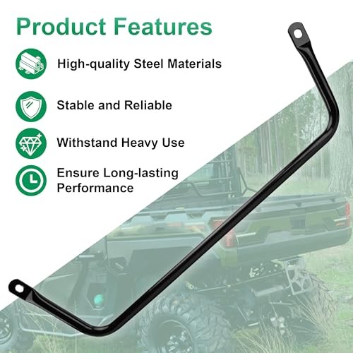 Stabilizer Tube Glossy Black 5341248-458 Compatible with Polaris Ranger 1000