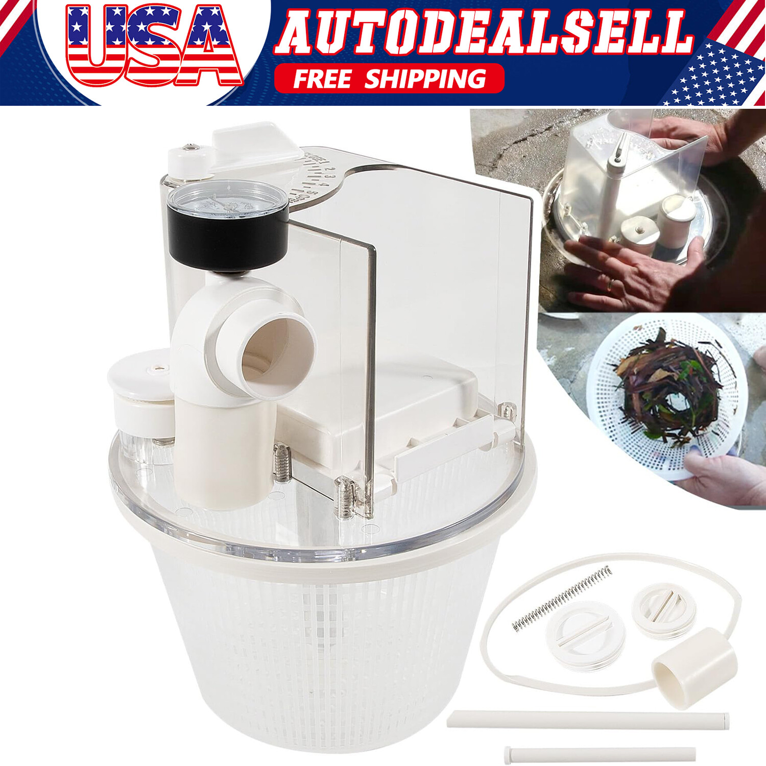 Vac-Mate Pool Cleaner Dispenser Box R211100 for Certikin, Filtrite, PoolRite