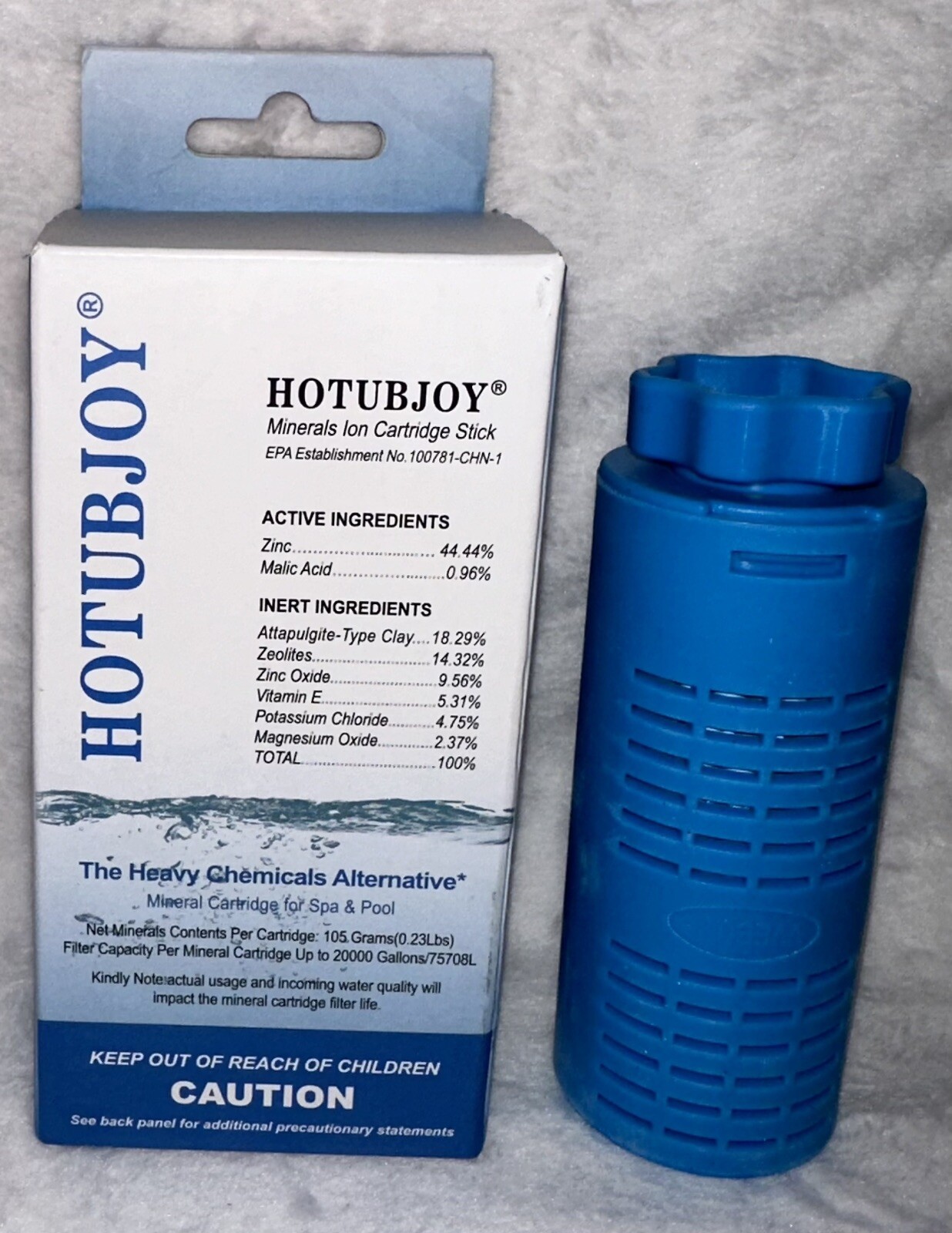 Hotubjoy Blue Mineral Cartidge Stick