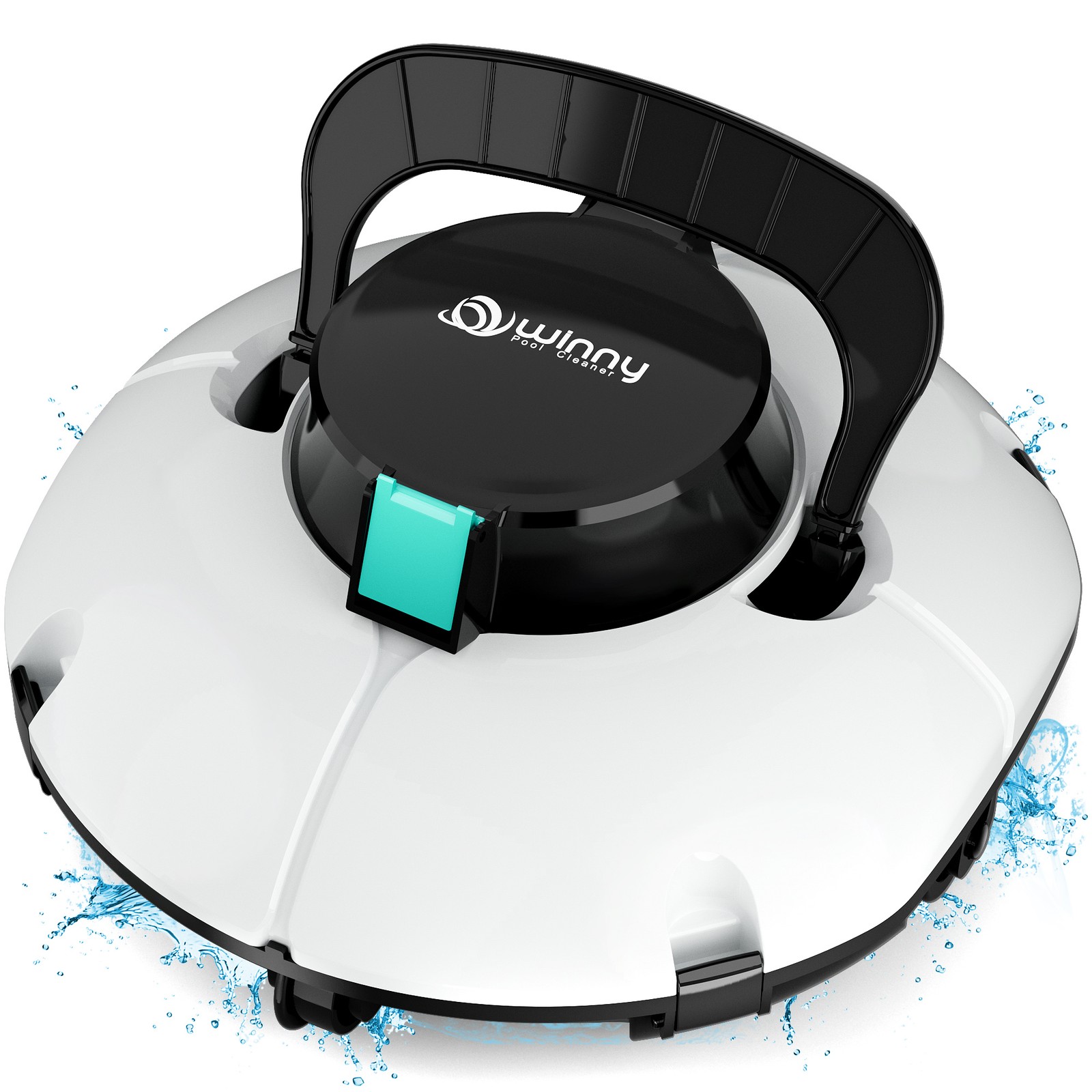 Winny Pool Cleaner Robot Cordless Vacuum Cleaner Robotic 80Mins in/above Ground