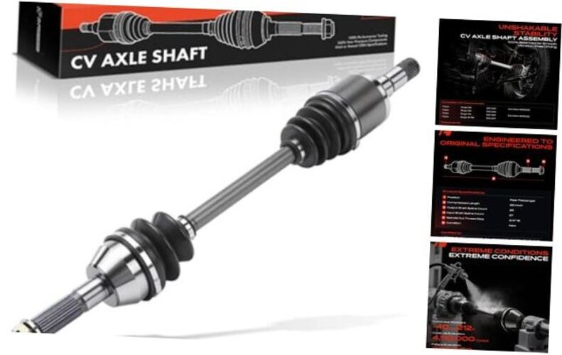 CV Axle Shaft Assembly Compatible with Polaris Ranger 500 Rear Passenger Side