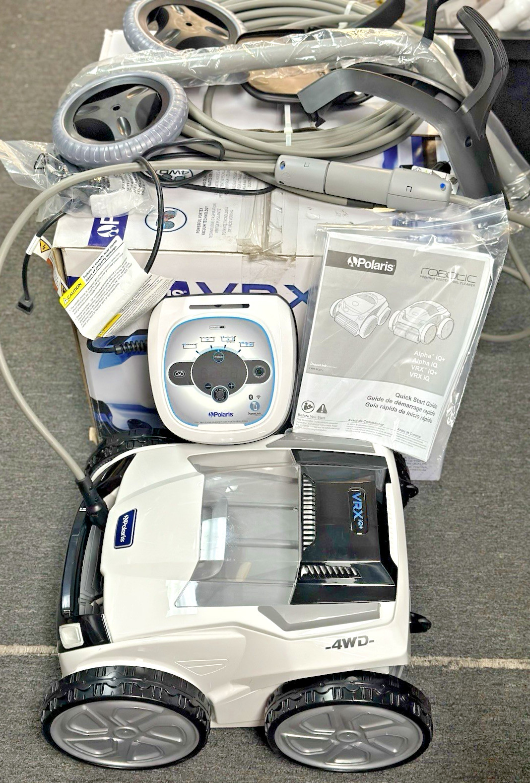 Polaris VRX iQ+ Robotic Pool Cleaner with iAquaLink Control FVRXIQP
